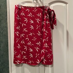 Red Floral Women's  Sarong